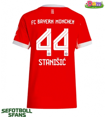 Bayern Munich Josip Stanisic #44 Hemmatröja Kvinnor 2025-26 Kortärmad